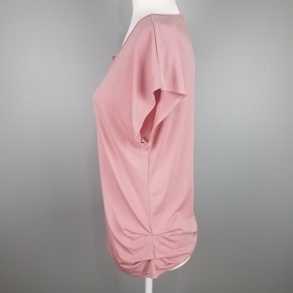 Love J Rose Colored Blouse Sz M - Picture 2 of 6